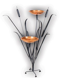 Achla Cattail Bird Bath Achla Cattail Bird Bath
