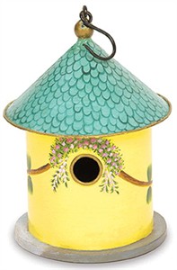 Achla Bastion Hand Painted Birdhouse Achla Bastion Hand Painted Birdhouse