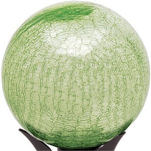 Achla 10" Gazing Globe Light Green Crackle