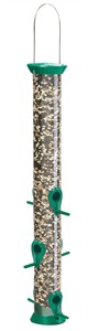 Droll Yankees 23" New Generation Sunflower Tube Feeder Green Droll Yankees 23" New Generation Sunflower Tube Feeder Green