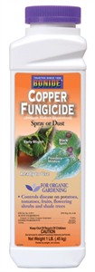 Bonide Copper Fungicide Spray or Dust for Organic Gardening