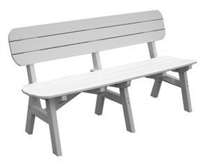 Seaside Casual Portsmouth EnviroWood 60" Dining Bench