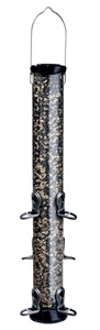 Droll Yankees Onyx Clever Clean 24" Bird Feeder with Microban