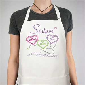 Personalized Sisters Apron Personalized Sisters Apron