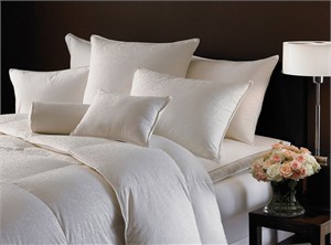 Aurora 14" Baffle Boxstitch Snow White Down Comforter