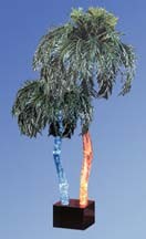 Aqua Palm AP-7D Double Artificial Palm Tree Aqua Palm AP-7D Double Artificial Palm Tree