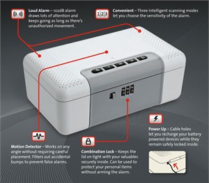 MySafe SS-POR-ENG Portable SmartSafe 