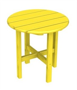 POLYWOOD RST18 Round 18" Side Table