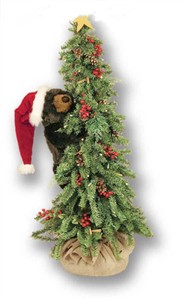 Ditz Designs 70124 Christmas Tree Bear