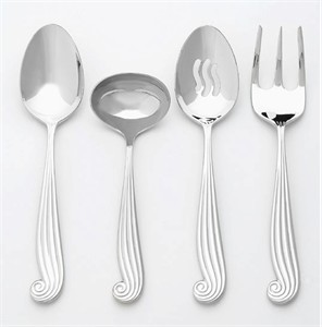 LaMer Four Piece Stainless Steel Hostess Set