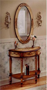 Demi Lune Console Table