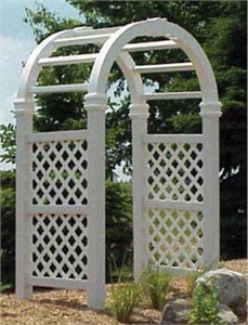 Dura-Trel 11166 Garden Grandeur Arbor
