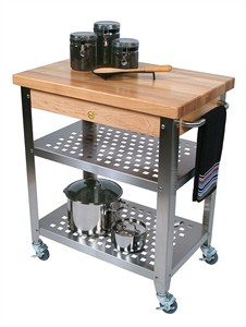 John Boos CUCR3020 Cucina Rosato Cart 