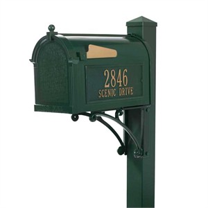 Whitehall Superior Personalized Mailbox 