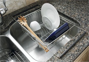 Polder 6216-75 Over Sink Dish Drainer
