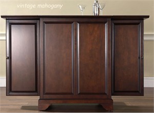 Crosley KF40001B LaFayette Bar Cabinet