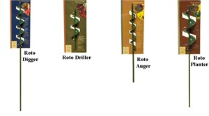 Garden Drill Bits