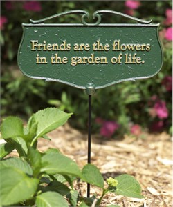Friends Are Flowers Garden Sign Friends Are Flowers Garden Sign