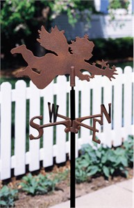 Garden Cherub Weathervane