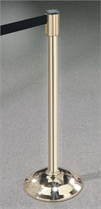 Glaro 1152 ExtendA Barrier 12' Retractable Strap Post