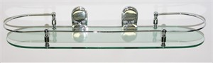 Glass Bathroom Shelf