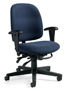 Global 3212 Granada Low Back Chair