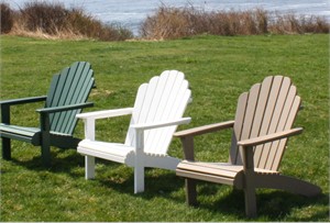 Shell Back Adirondack Chair