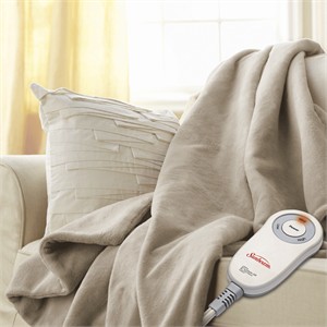 Sunbeam heated electric throw