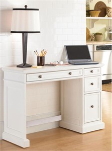 White Utility Desk