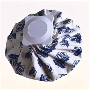 Ice Bag for pain relief : old-fashioned ice bag with cap