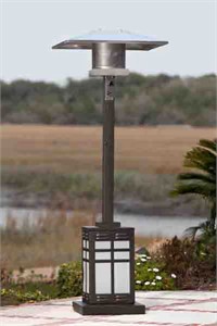 Square Illuminated LPG Patio Heater 