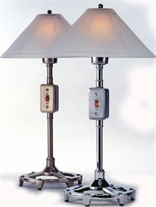 Ecco Table Lamp with Frosted Glass Shade