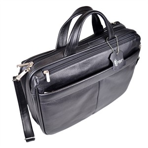 Personalized Ladies Leather Laptop Brief