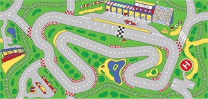 Learning Carpet - Racetrack Learning Carpet - Racetrack