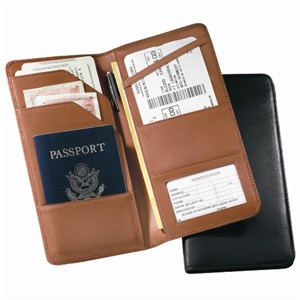 Leather Travel Passport Wallet Leather Travel Passport Wallet