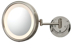 Kimball & Young 93344HW 4X Magnification Lighted Wall Mirror