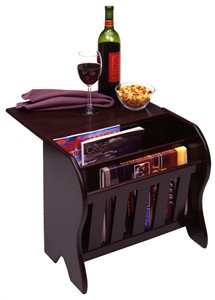 Flip Top Magazine Rack Flip Top Magazine Rack