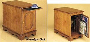 Powell Magazine Cabinet Table