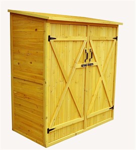 Medium Size Wood Storage Shed