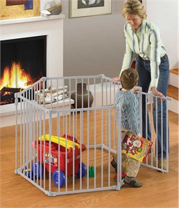 Metal Superyard 6 Panel Play Space