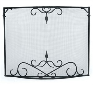 Minuteman GSB Bostonian Curved Fireplace Screen Minuteman GSB Bostonian Curved Fireplace Screen