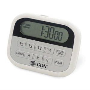 Four Event Timer and Clock