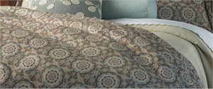 Olympia Medallion Design Duvet Cover