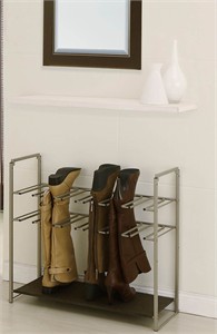 Organize It All 19749W-1 Stackable Shoe Rack