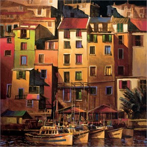 Mediterranean Gold : WeatherPrint Art for Outdoors 