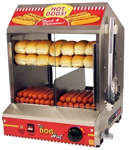 Paragon 8020 Dog Hut Hotdog Steamer