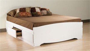 Full / Double Platform Storage Bed