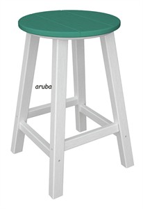 POLYWOOD BAR124 Contempo 24" Bar Stool Set of 2
