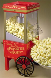Popcorn Makers : Movie Time Hot Air Popper OFP-501 Popcorn Makers : Movie Time Hot Air Popper OFP-501
