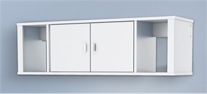 Prepac WSUW-0502-1 Designer Floating Hutch